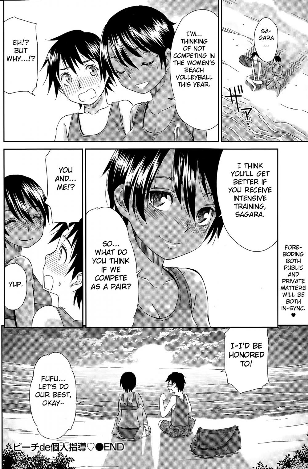 Hentai Manga Comic-Private lesson at the beach-Read-20